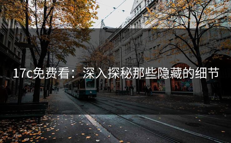17c免费看：深入探秘那些隐藏的细节